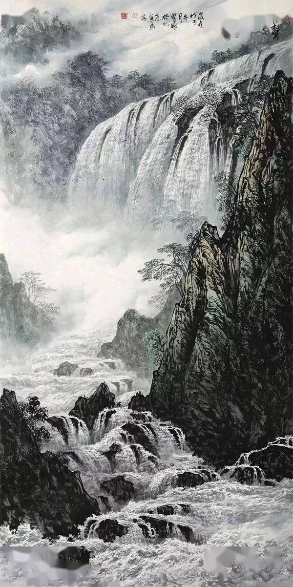 曾剛最新山水作品,曾剛最新山水作品，驚艷心靈的藝術(shù)之旅